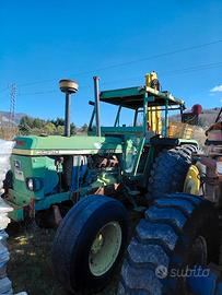 TRATTORE JOHN DEERE 100 CV DOPPIA TRAZIONE BRACCIO