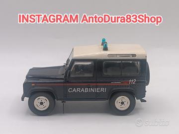 Modellino Land Rover Carabinieri 
