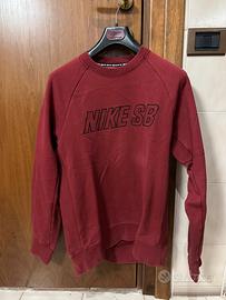 Felpa Nike SB rossa, taglia L