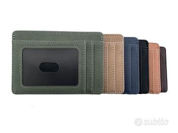 portacarte portafoglio estivo ultraslim leggero