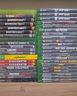 40 giochi xbox one S X 