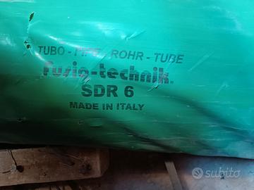 Tubo verde a saldare polipropilene