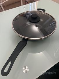 Padella wok con coperchio ikea