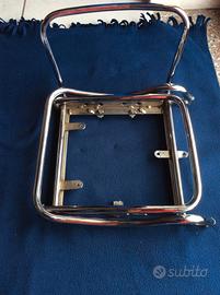 Sellino  Lambretta Vespa passeggero Acciao Cromato