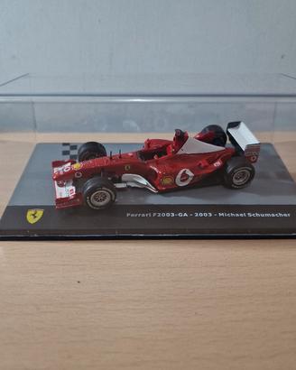 Ferrari F2003-GA 1:43 Schumacher + fascicolo