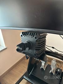 Fanatec csl dd 8nm con qr2 lato base in metallo