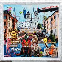 An eternal moment. René. Opera incorniciata 