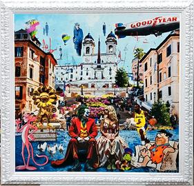 An eternal moment. René. Opera incorniciata 