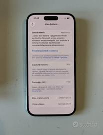 iPhone 15 128gb verde chiaro