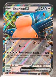 carta snorlax ex 076/131 ita Pokémon 