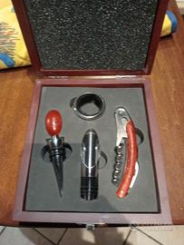 Set da vino in cofanetto