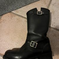 Harley davidson stivali pelle