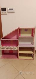 Casetta artigianale per bambine piu accessori