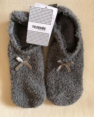 Calzine antiscivolo donna nuove Tezenis