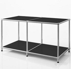 Scaffale in metallo nero