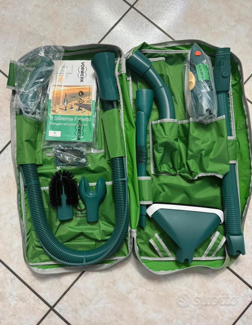 Borsa Accessori Vorwerk Folletto VK150 – Bianca Con Accessori Picchio PB440, 400W, 5L
