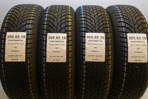 4 GOMME 205 65 16 CONTINENTAL INV RIF4010