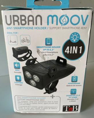 Supporto smartphone per bici elettrica  4 in 1
