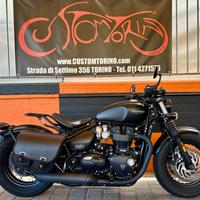 TRIUMPH Bonneville Bobber Black MONOPOSTO