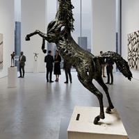 SCULTURA REMO BOMBARDIERI "CAVALLO RAMPANTE"