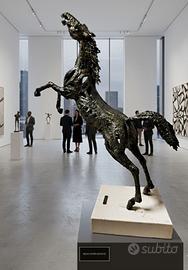 SCULTURA REMO BOMBARDIERI "CAVALLO RAMPANTE"