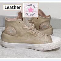 Sneakers Converse All Star Ctas Hi Beige Pelle 38