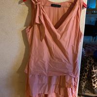 Vestito in taf taf di twin set
