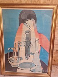 quadro donna e chimica