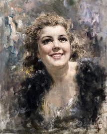 Quadro dipinto olio su tavola - ATTILIO TORO