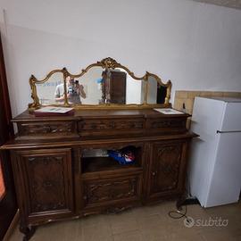 mobile soggiorno con specchio 