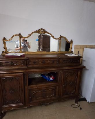 mobile soggiorno con specchio 