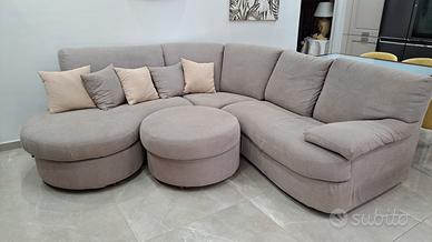  divano angolare curvo