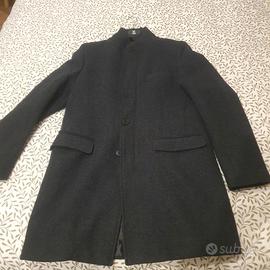 giaccone tre quarti grigio scuro