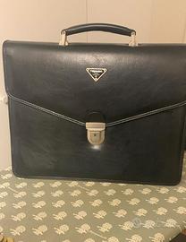 borsa 24 ore Prada in pelle 
