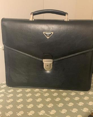 borsa 24 ore Prada in pelle 