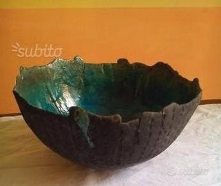 Ciotola ceramica raku centrotavola