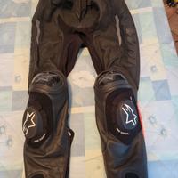 Tuta in pelle divisibile alpinestars