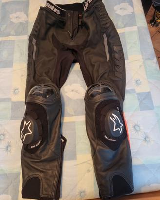 Tuta in pelle divisibile alpinestars