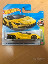 Hot Wheels Lamborghini Centenario Roadster Giallo