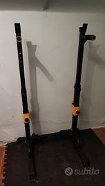 Rack per squat / panca / stacco regolabile