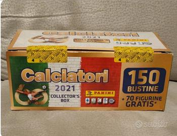 Box 150 bustine calciatori panini 2020 21
