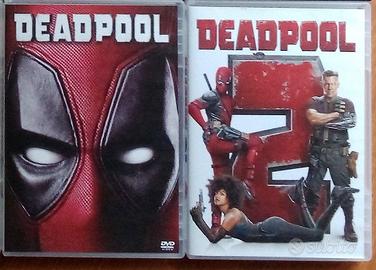 MARVEL Deadpool 1 + 2 DVD originali