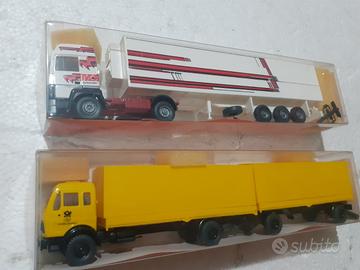 coppia camion modellismo ferroviario h0 