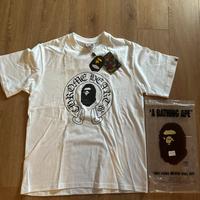 Maglia bape x chrome hearts