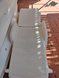 Lettino da piscina e giardino