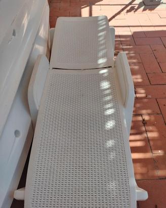 Lettino da piscina e giardino