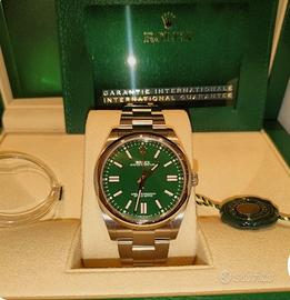 Rolex 124300 green 41