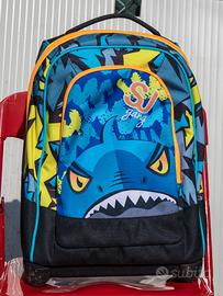 Zaino trolley scuola big x ragazzi SJ Gang - Nuovo