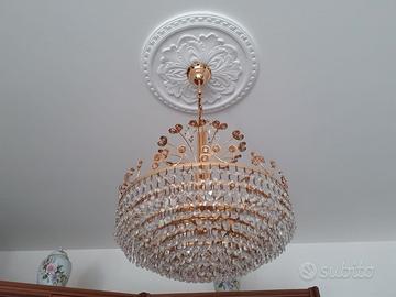 Coppia di lampadari Swarovski