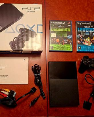 SONY PLAYSTATION 2 + TAITO LEGENDS  1-2